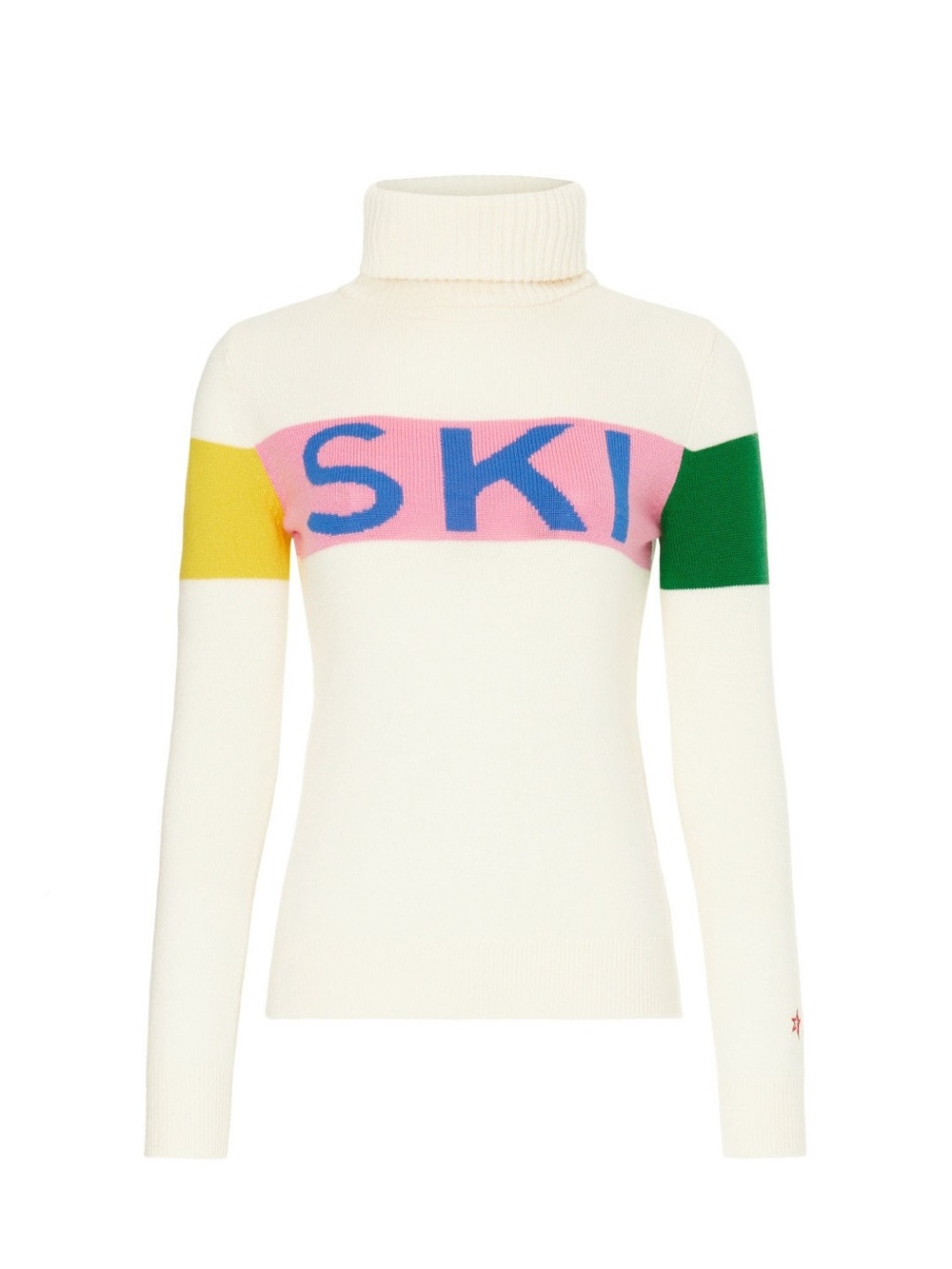 Perfect Moment Ski Sweater II Wool Colorblock Turtleneck - Picture 5 of 10